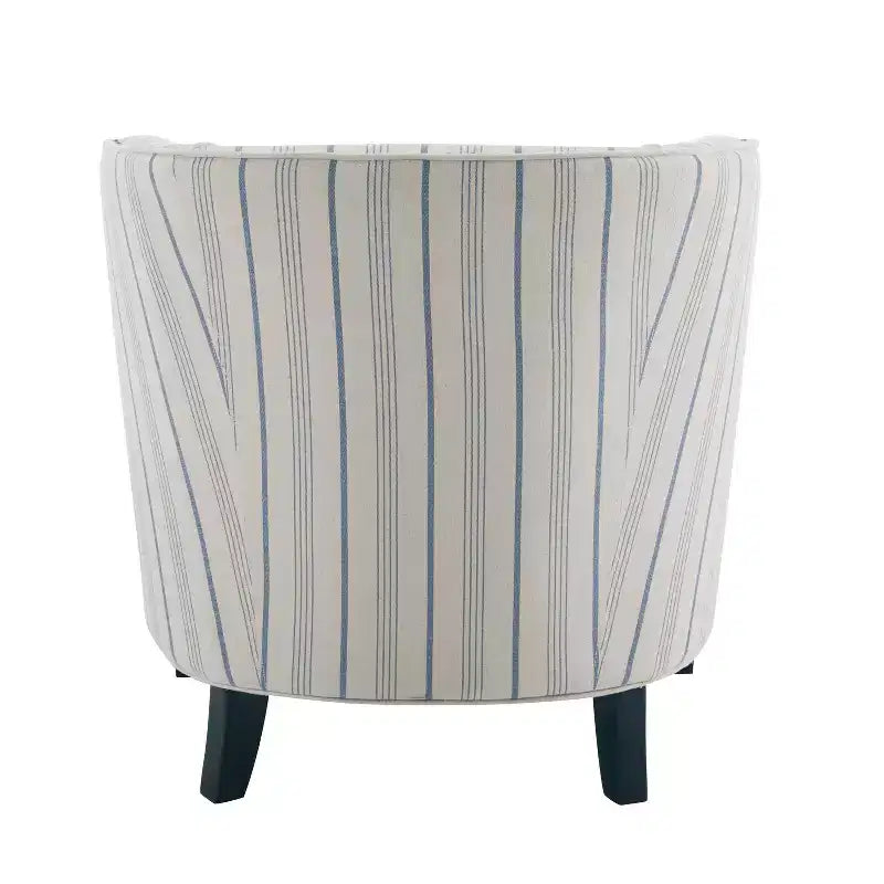 Poltrona Hawthorne Contemporary imbottita con borchie