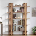 Libreria a Scala Etagere a 5 Ripiani da 180 cm
