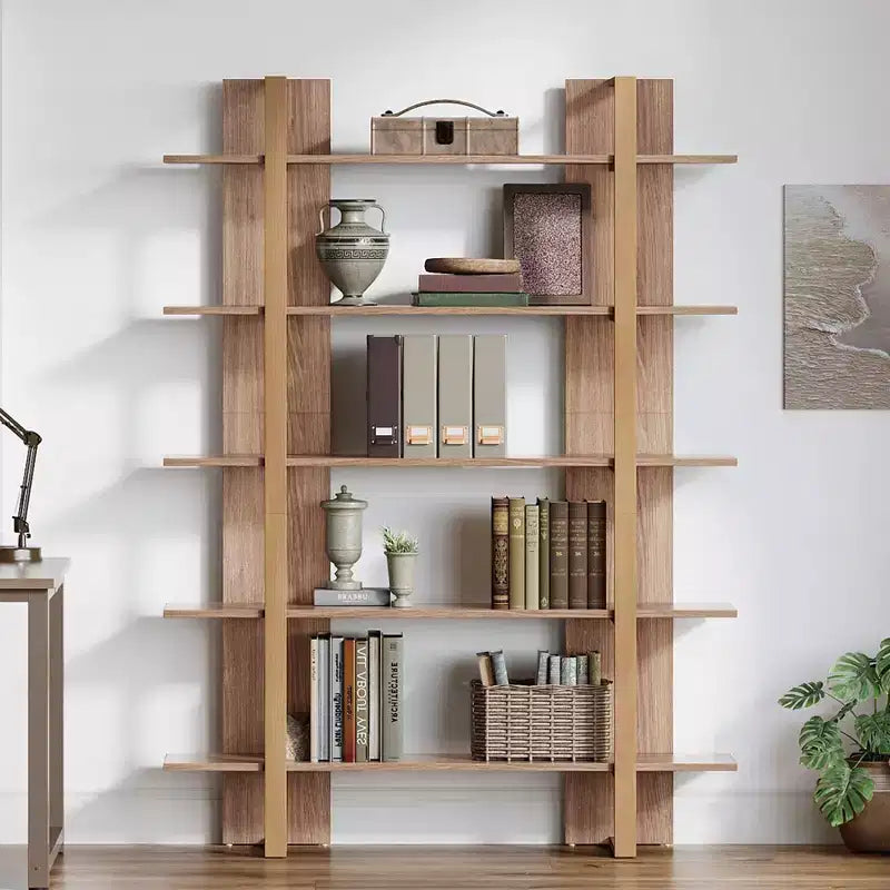 Libreria a Scala Etagere a 5 Ripiani da 180 cm