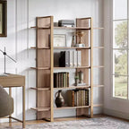 Libreria a Scala Etagere a 5 Ripiani da 180 cm