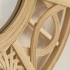 Specchio da Parete Rotondo Decorativo Moderno Design Elegante e Contemporaneo