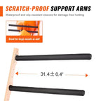 VEVOR Supporto a muro per kayak, porta kayak a parete a 4 posti per kayak, canoa, tavola da paddle, ganci per kayak con bracci imbottiti regolabili