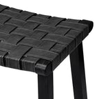 Sgabello da bar senza schienale Maven Lane Noah con similpelle, 76 cm