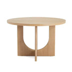 Christopher Knight Home Beau Tavolo da pranzo rotondo rustico da 48 pollici in legno con gambe incrociate
