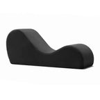Avana Chaise Longue Elegante per Yoga - Prodotto negli USA - Ottima per Stretching, Rilassamento, Esercizi e Altro, 60P x 18L x 26A pollici, Grigio Chiaro
