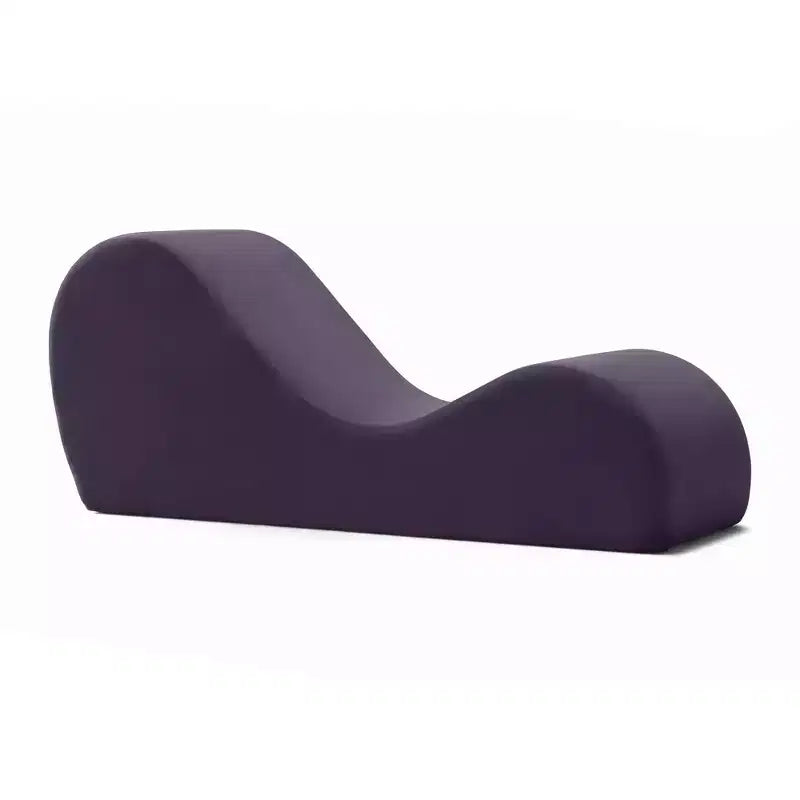 Avana Chaise Longue Elegante per Yoga - Prodotto negli USA - Ottima per Stretching, Rilassamento, Esercizi e Altro, 60P x 18L x 26A pollici, Grigio Chiaro
