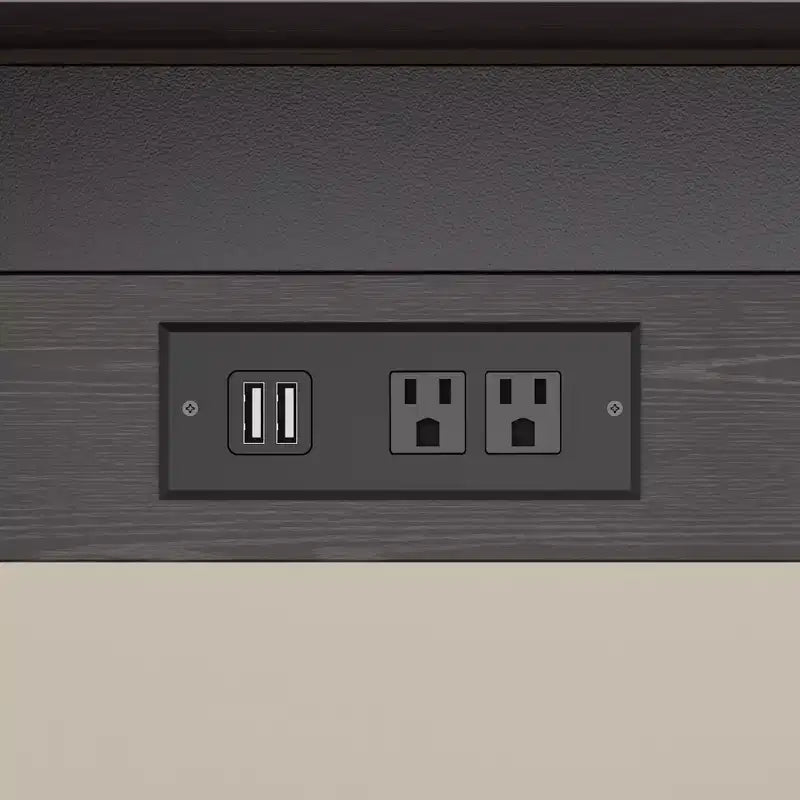 Set da tavolo da pranzo VECELO 7 pezzi con 6 sgabelli, tavolo da cucina allungabile da 160 cm con struttura in metallo, per piccoli spazi, nero