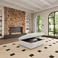 1 Piece Soft and Comfortable Sofa OttomanFilled With Down
