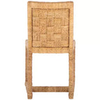Chaise de salle à manger tissée Jermaine (Lot de 2) - SFV1308 - Naturel - Safavieh Couture