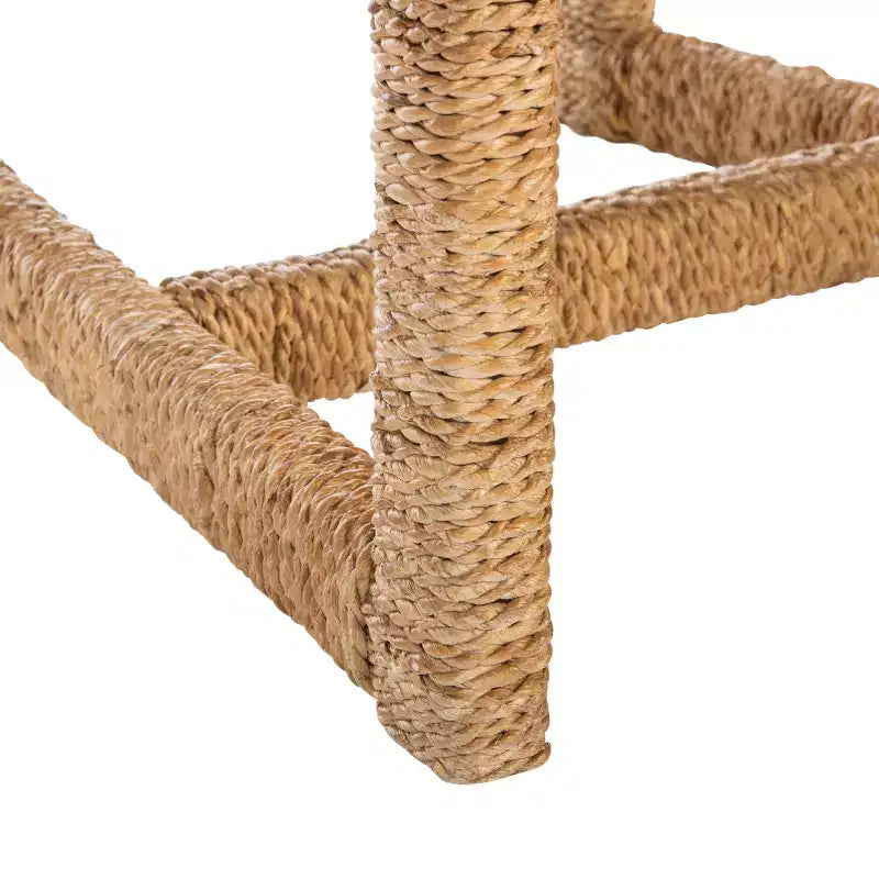 Chaise de salle à manger tissée Jermaine (Lot de 2) - SFV1308 - Naturel - Safavieh Couture