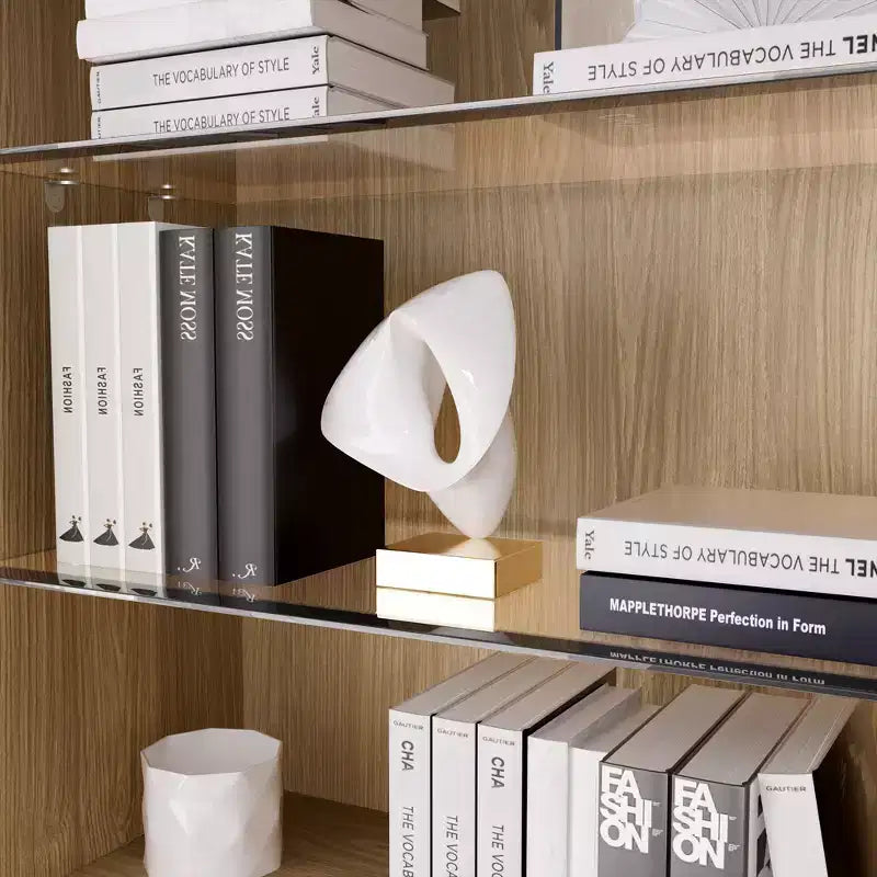 Credenza in legno 72x62x16, organizer portaoggetti con ripiani regolabili e ante in vetro per cucina, camera da letto, ingresso, soggiorno/sala da pranzo