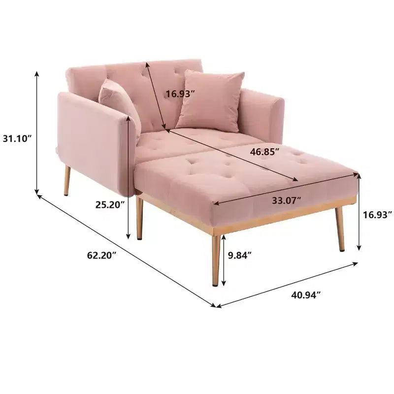Chaise de salon Okak au design moderne, élégant et classique pour salon et chambre d'hôtel.