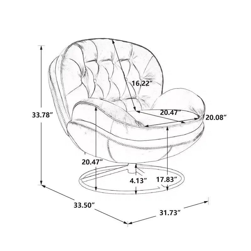 Okak Poltroncine moderne per camera da letto con pouf, poltrona relax con seduta imbottita