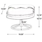 Okak Poltroncine moderne per camera da letto con pouf, poltrona relax con seduta imbottita