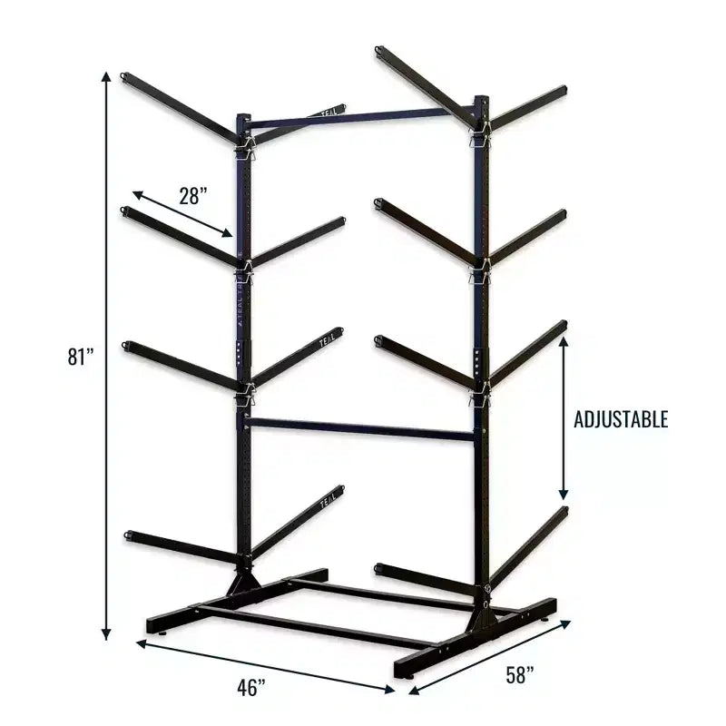 Triangle sarcelle G-Watersport 8 niveaux | Noir