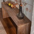 GDFStudio Nick Rustic 63 Wood Rectangle Narrow Console Table