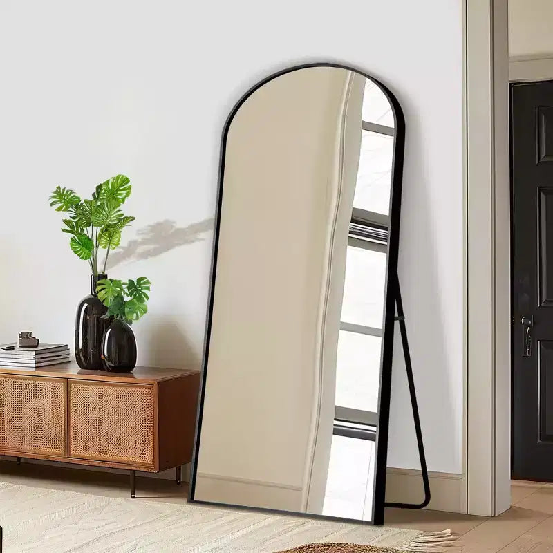 Miroir de salle de bain rectangulaire 40x30 avec cadre en alliage d'aluminium, miroir mural à suspendre pour chambre à coucher, salon, entrée, doré