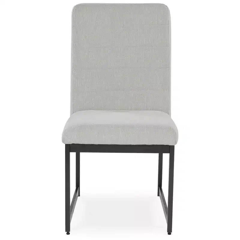 Signature Design by Ashley Sedie da pranzo moderne imbottite Tomtyn, set da 2, beige
