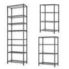 Karl Home Étagère métallique robuste à 8 niveaux avec roues Traneka 180 cm (70,87 po) H, capacité 610 kg (1344 lb), certifiée NSF