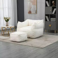 MAYEERTY Bean Bag Chair Lazy Sofa/Footstool for Adults/Kids (Indoor/Outdoor Use)