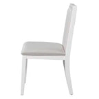 Set da pranzo allungabile Whisen da 5 pezzi per 4 persone, tavolo da pranzo rotondo per 4 persone con sedie imbottite
