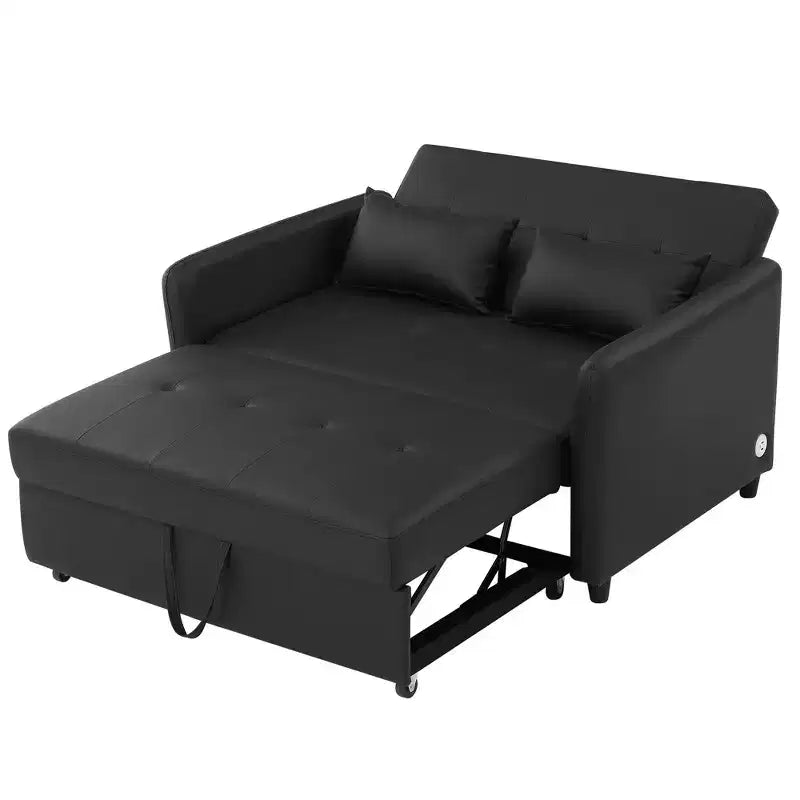 Poltrona letto regolabile Whisen 51.57 con 3 porte USB