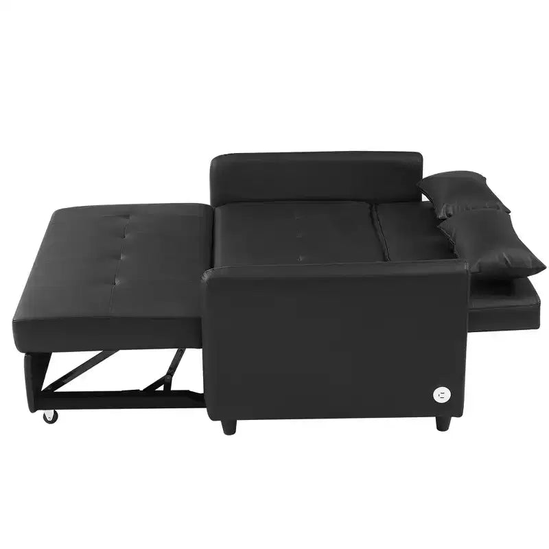 Poltrona letto regolabile Whisen 51.57 con 3 porte USB