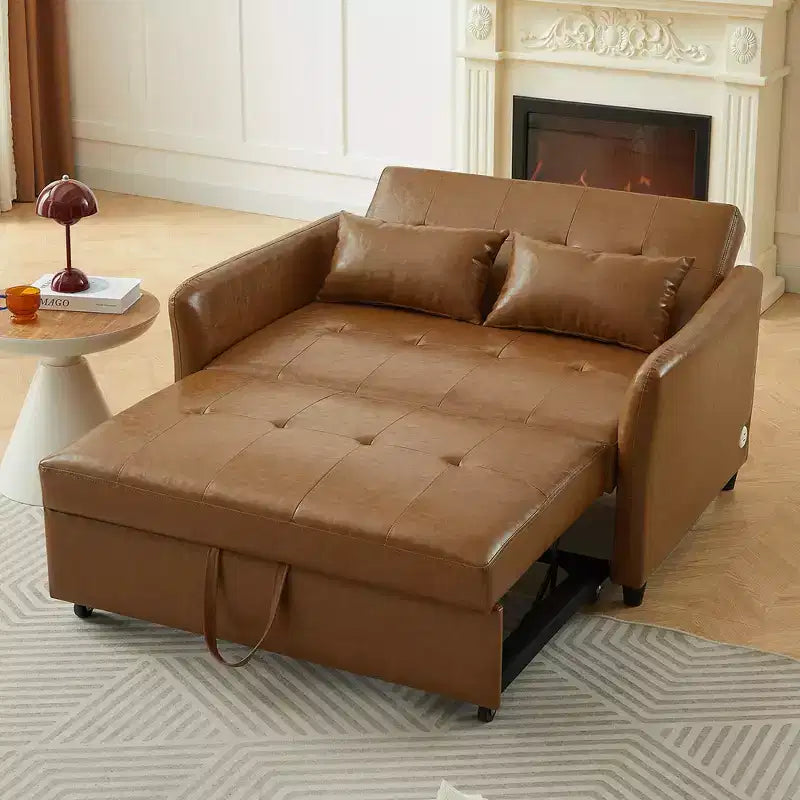 Poltrona letto regolabile Whisen 51.57 con 3 porte USB
