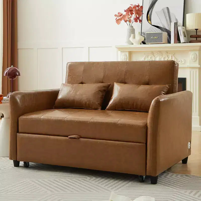 Poltrona letto regolabile Whisen 51.57 con 3 porte USB