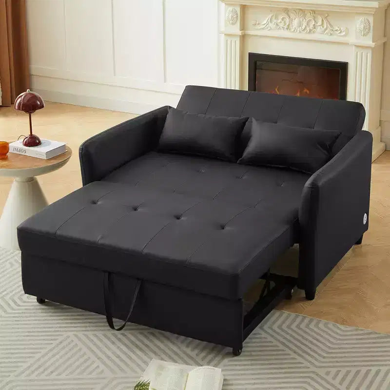 Poltrona letto regolabile Whisen 51.57 con 3 porte USB