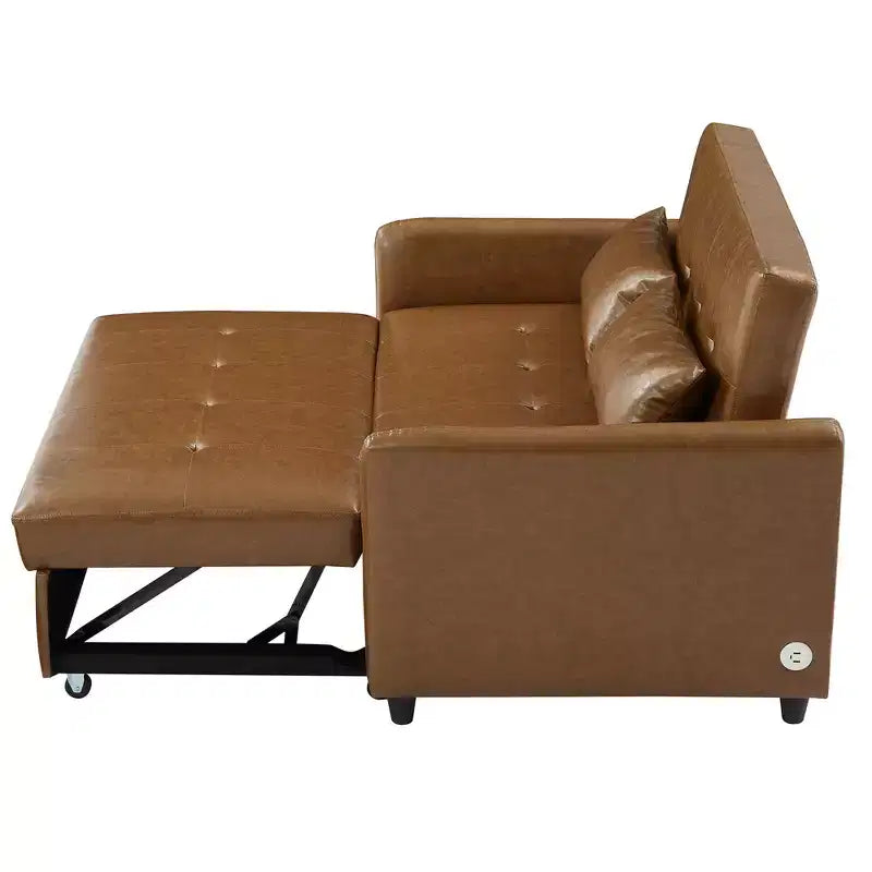 Poltrona letto regolabile Whisen 51.57 con 3 porte USB
