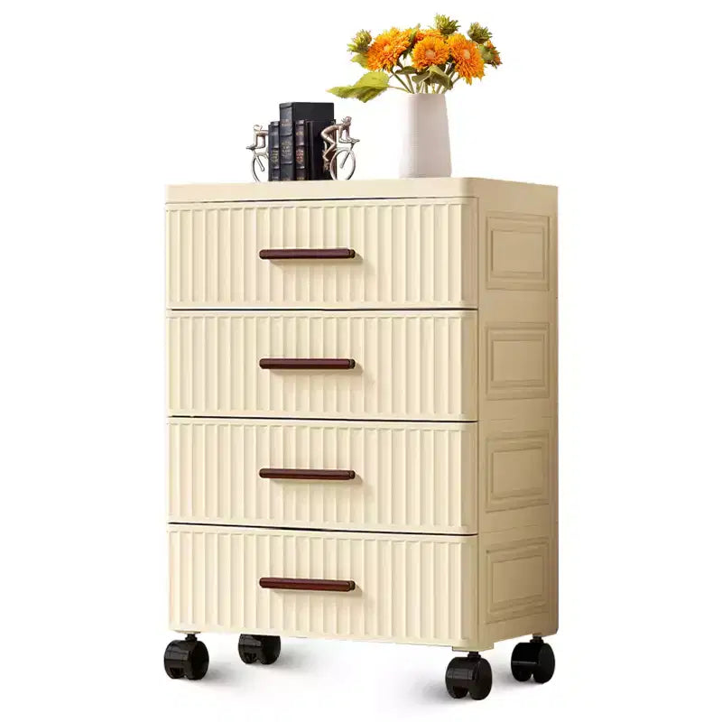 Meuble de rangement multifonctionnel à tiroirs, Table de chevet, Meuble de rangement pour jouets, livres et vêtements d'enfants, Pour salon, chambre à coucher