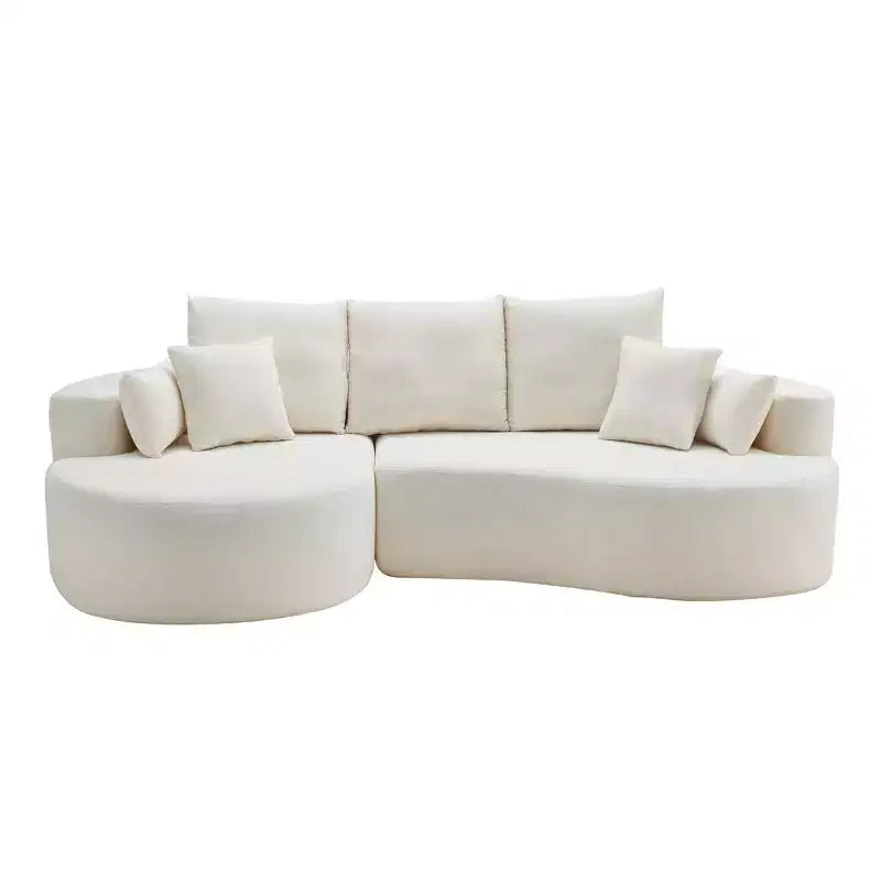 Christopher Knight Home Shamus, canapé d'angle moderne et douillet à 4 places avec 7 coussins