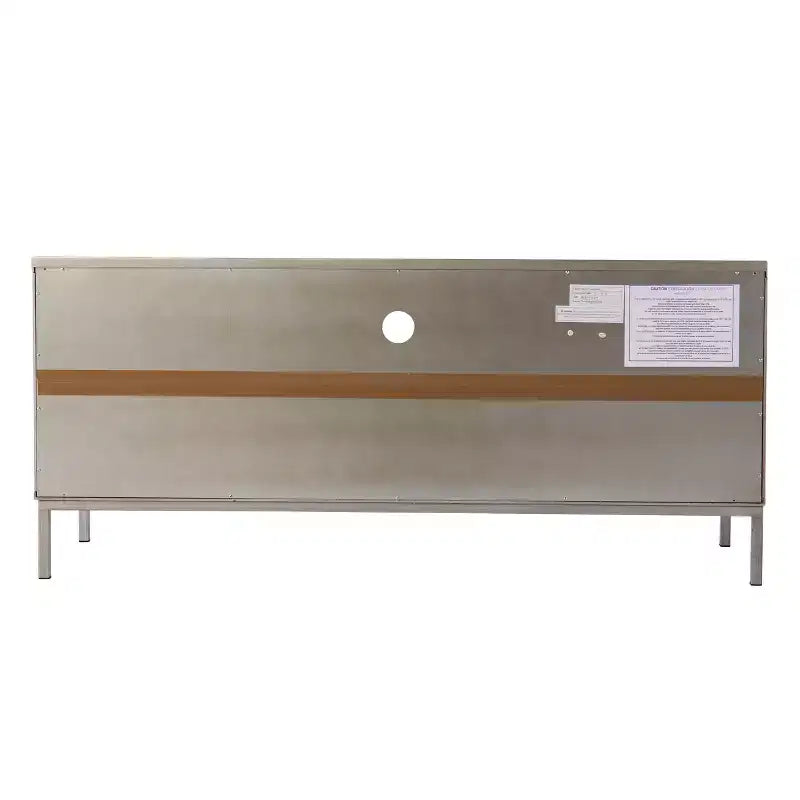Mobile TV/porta-media Downley Storage - Argento - SEI