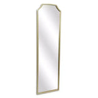 Specchio da parete HomeRoots 64 Gold Metal Beaded Arch, a figura intera
