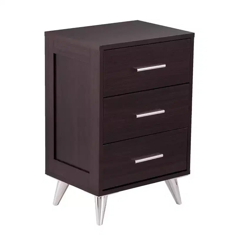 Comodino moderno Owen - Marrone - SEI