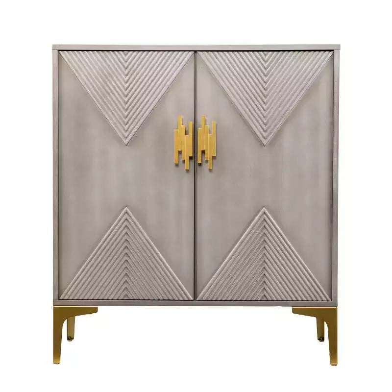 Lantara Modern Storage Cabinet - Grey - SEI