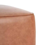 Christopher Knight Home Steve Ottomano Contenitore Moderno Quadrato Imbottito