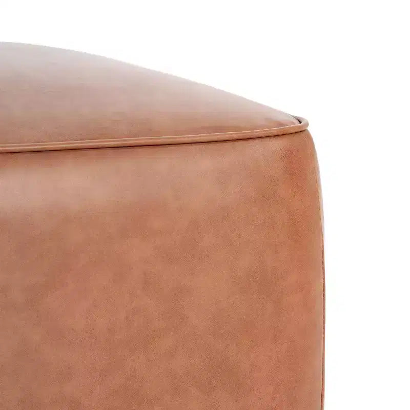 Christopher Knight Home Steve Ottomano Contenitore Moderno Quadrato Imbottito
