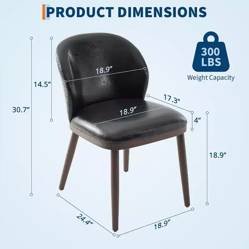 Set di 2/4/6 Sedie da Pranzo, Sedie da Cucina Moderne Imbottite con Schienale Ergonomico, Sedie da Sala da Pranzo con Gambe in Legno Capacità 120 kg
