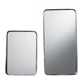 Amboros Decorative Mirrors with Shelves-2pc Set - Black - SEI