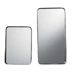 Amboros Decorative Mirrors with Shelves-2pc Set - Black - SEI