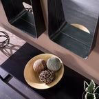Amboros Specchi Decorativi con Mensole, Set da 2 pz - Nero - SEI