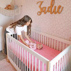 Materasso per culla Dream ComfortCloud mini di Organic in rosa