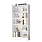 MAYEERTY Libreria moderna aperta ideale per soggiorno, camera da letto, biblioteca, aula