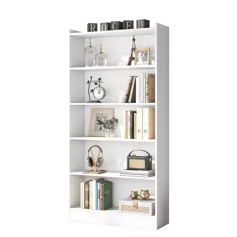 MAYEERTY Libreria moderna aperta ideale per soggiorno, camera da letto, biblioteca, aula