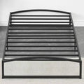 10 Inches High Metal Platform Bed Frame, Metal Slat Support, No Box Spring Needed