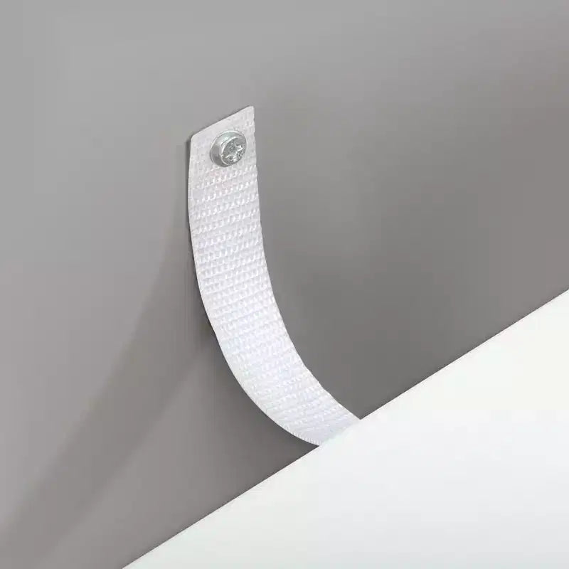 Commode de chambre Karl Home blanche à 4 tiroirs en panneaux de particules, 66 cm de largeur