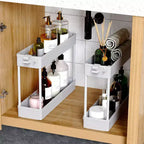 Carrello di stoccaggio stretto Tree City Pink a 4 ripiani con ruote - Organizer mobile multifunzione