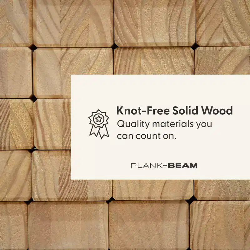 Madia in Legno Massello Plank+Beam Contour con 3 Ante, Mobile TV da 150 cm per Soggiorno